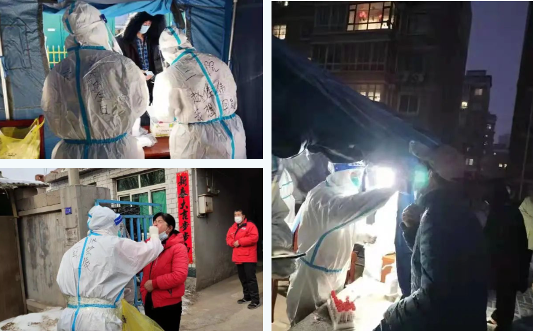 戰(zhàn)疫一線|6萬(wàn)人次，市二院核酸采樣醫(yī)療隊(duì)支援綏中的第24天！(圖6)